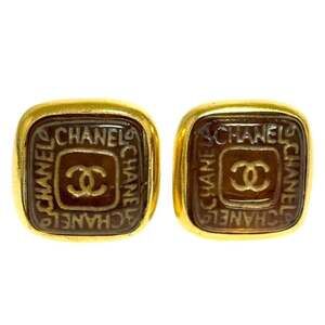Chanel Cc Logo Clip-On Earrings Metal #246871C14B